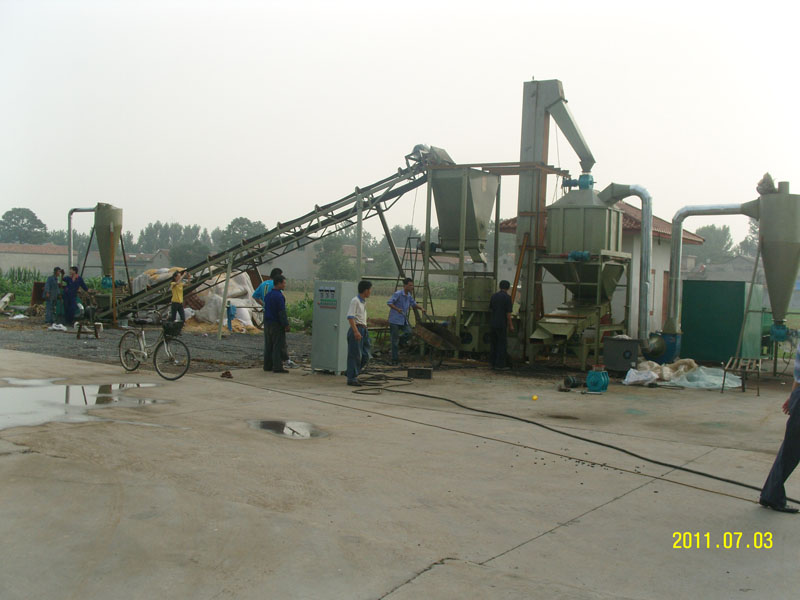 颗粒机,木屑颗粒机,有机肥设备,越南木屑生产线